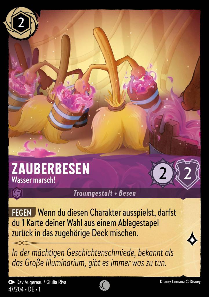 Zauberbesen - Wasser marsch!