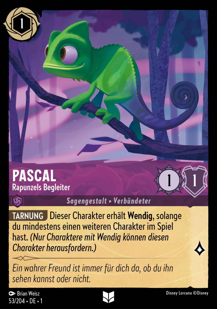 Pascal - Rapunzels Begleiter