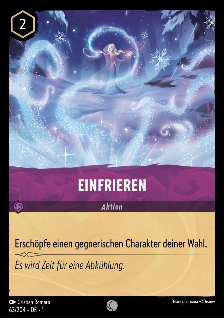 Einfrieren