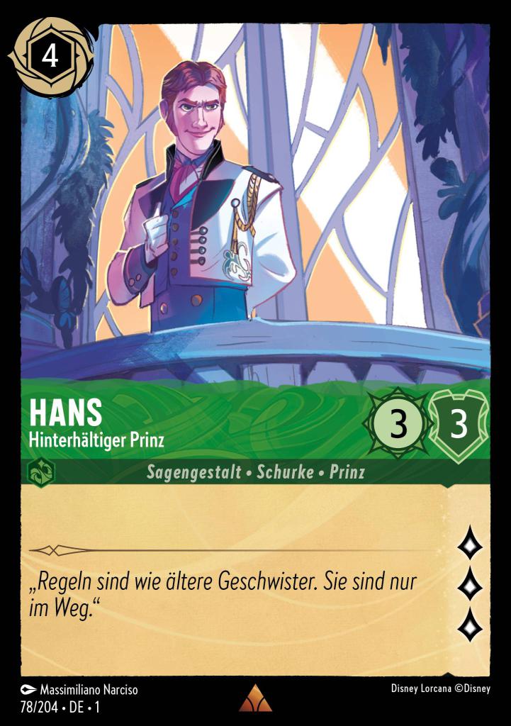 Hans - Hinterhältiger Prinz