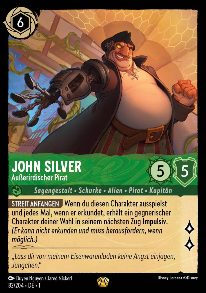 John Silver - Außerirdischer Pirat