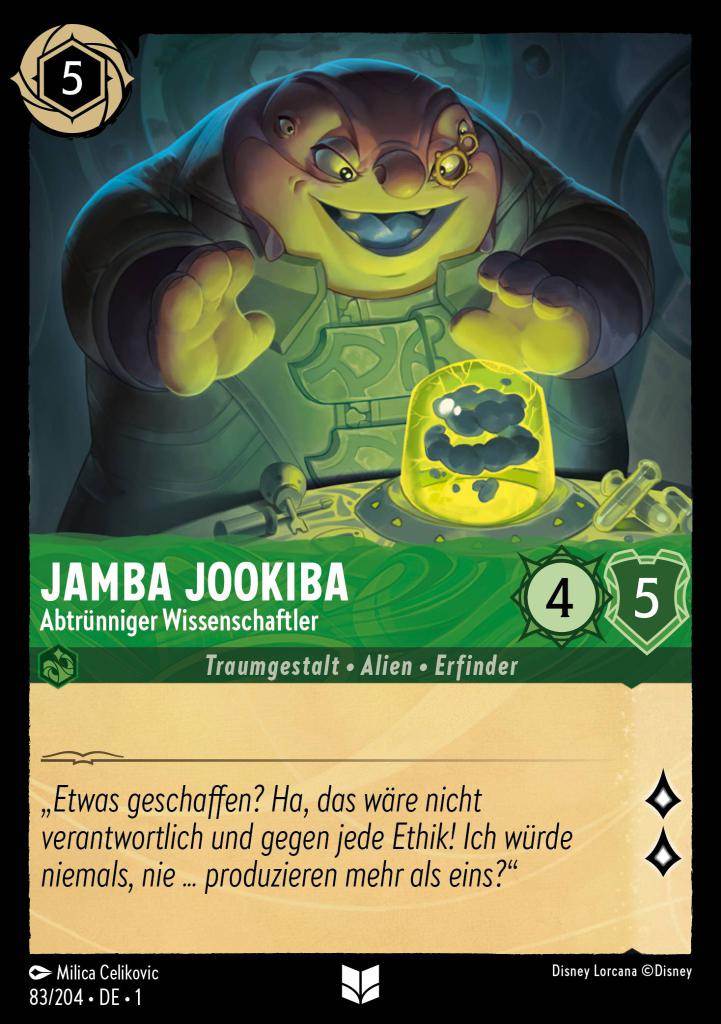 Jamba Jookiba - Abtrünniger Wissenschaftler