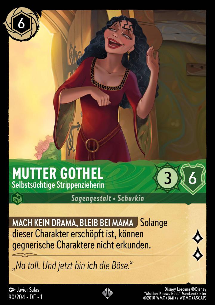 Mutter Gothel - Selbstsüchtige Strippenzieherin
