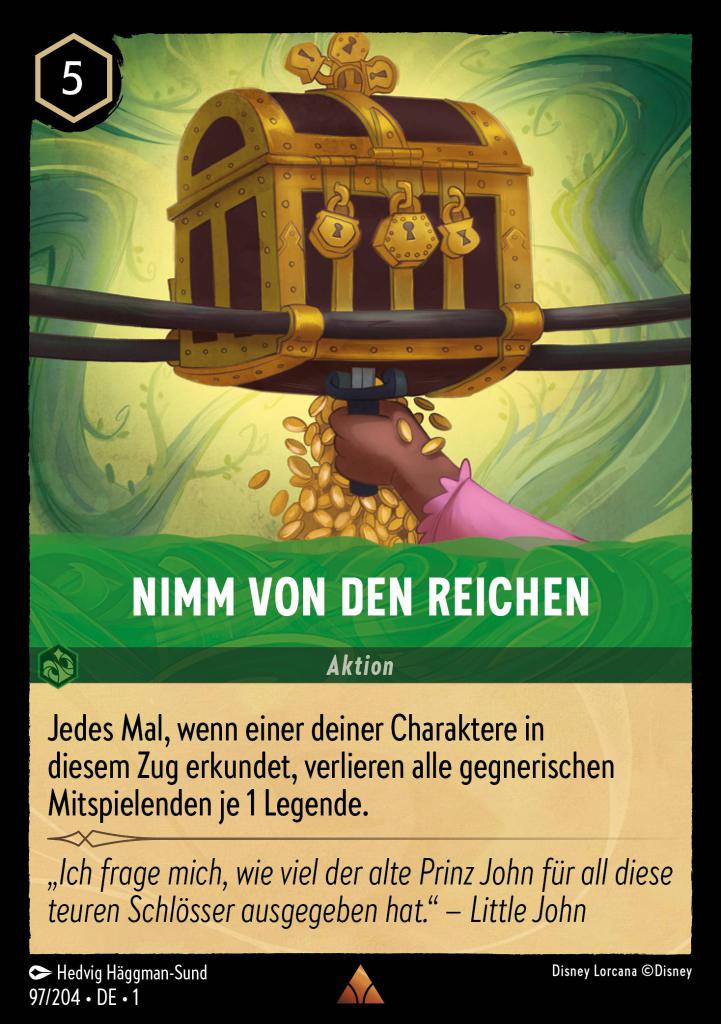 Nimm von den Reichen