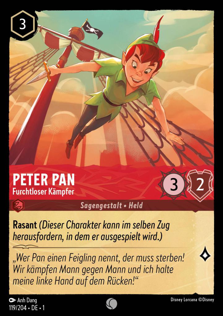 Peter Pan - Furchloser Kämpfer
