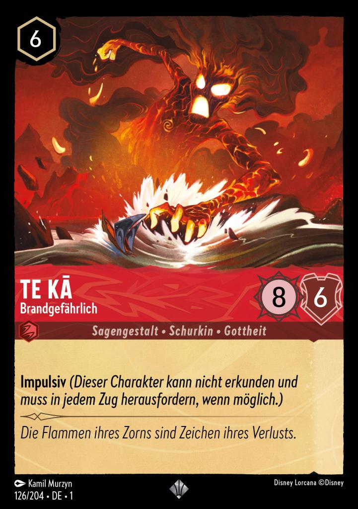 Te Ka - Brandgefährlich