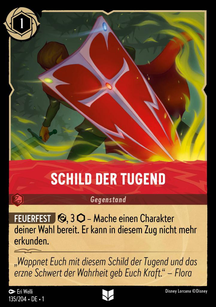 Schild der Tugend