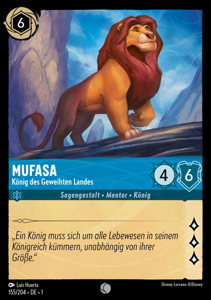 Mufasa - König des Geweihten Landes