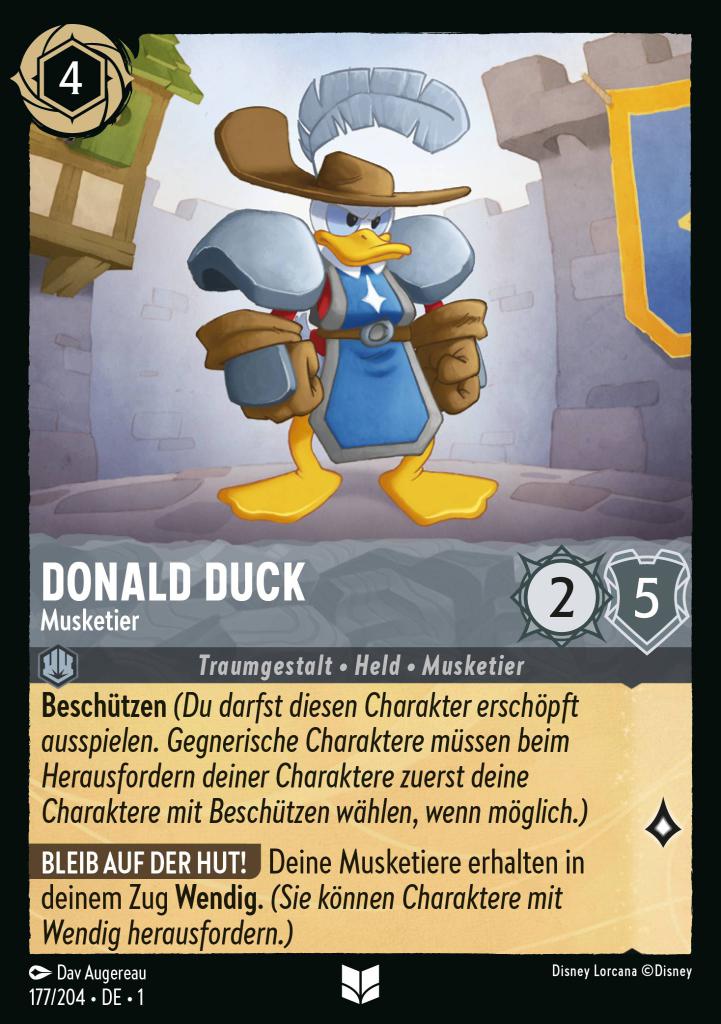 Donald Duck - Musketier