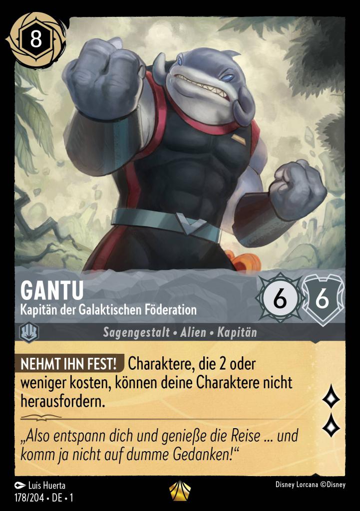 Gantu - Kapitän der Galaktischen Förderation