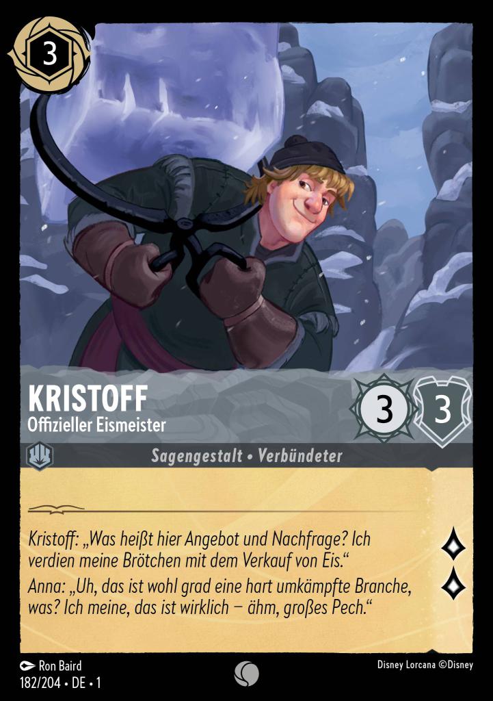 Kristoff - Offizieller Eismeister