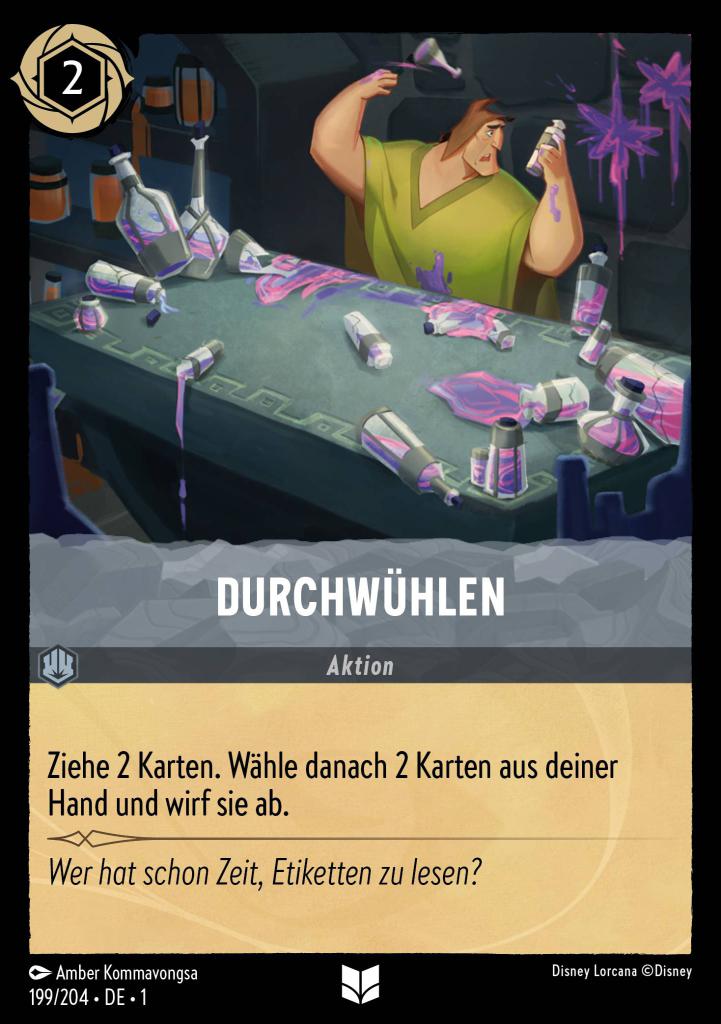 Durchwühlen