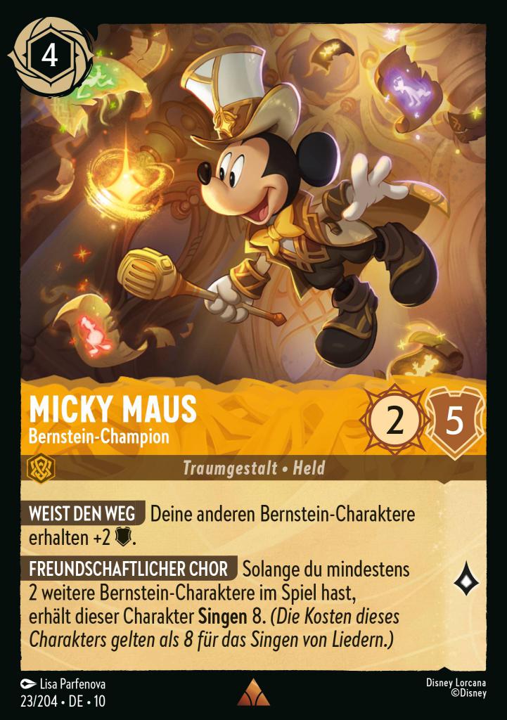 Micky Maus - Bernstein-Champion