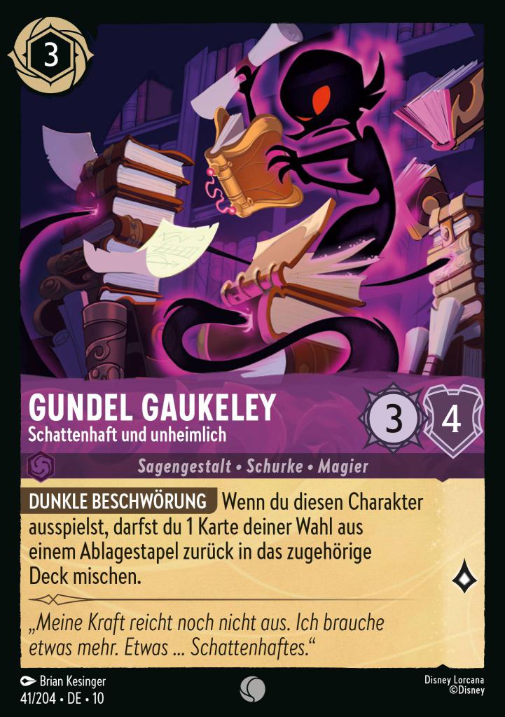 Gundel Gaukeley - Schattenhaft und unheimlich