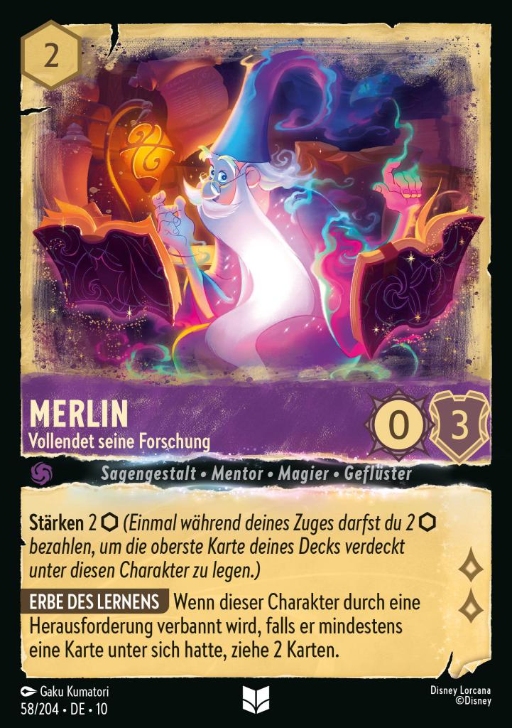 Merlin - Vollendet seine Forschung