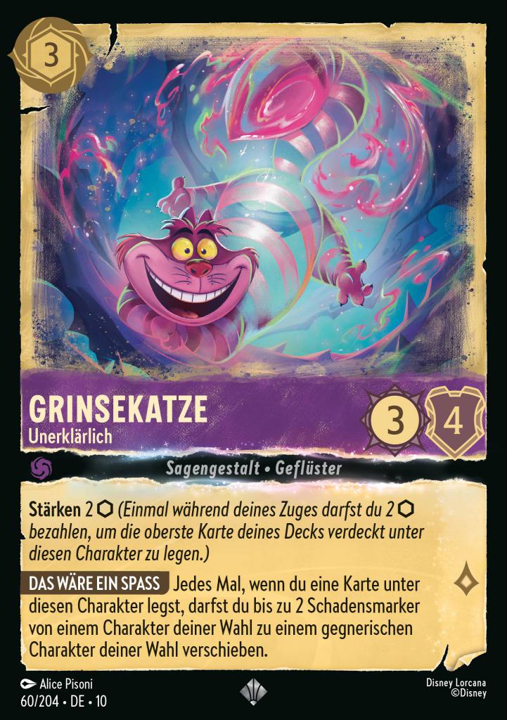 Grinsekatze - Unerklärlich