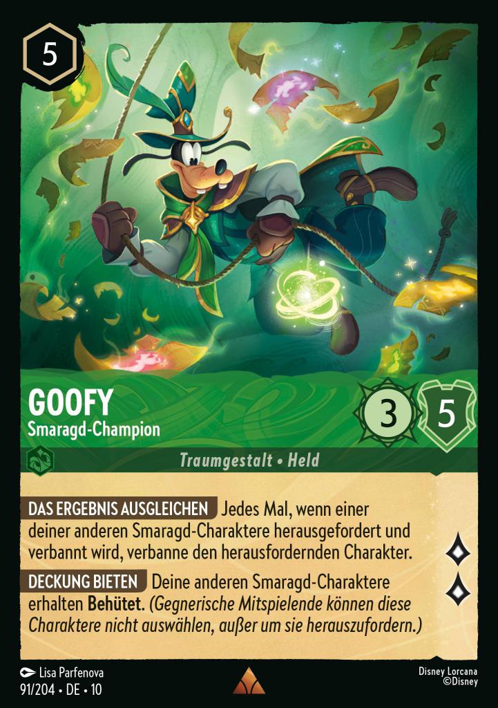 Goofy - Smaragd-Champion