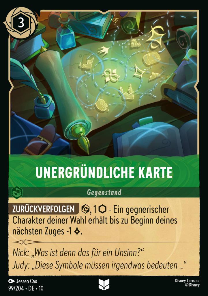 Unergründliche Karte