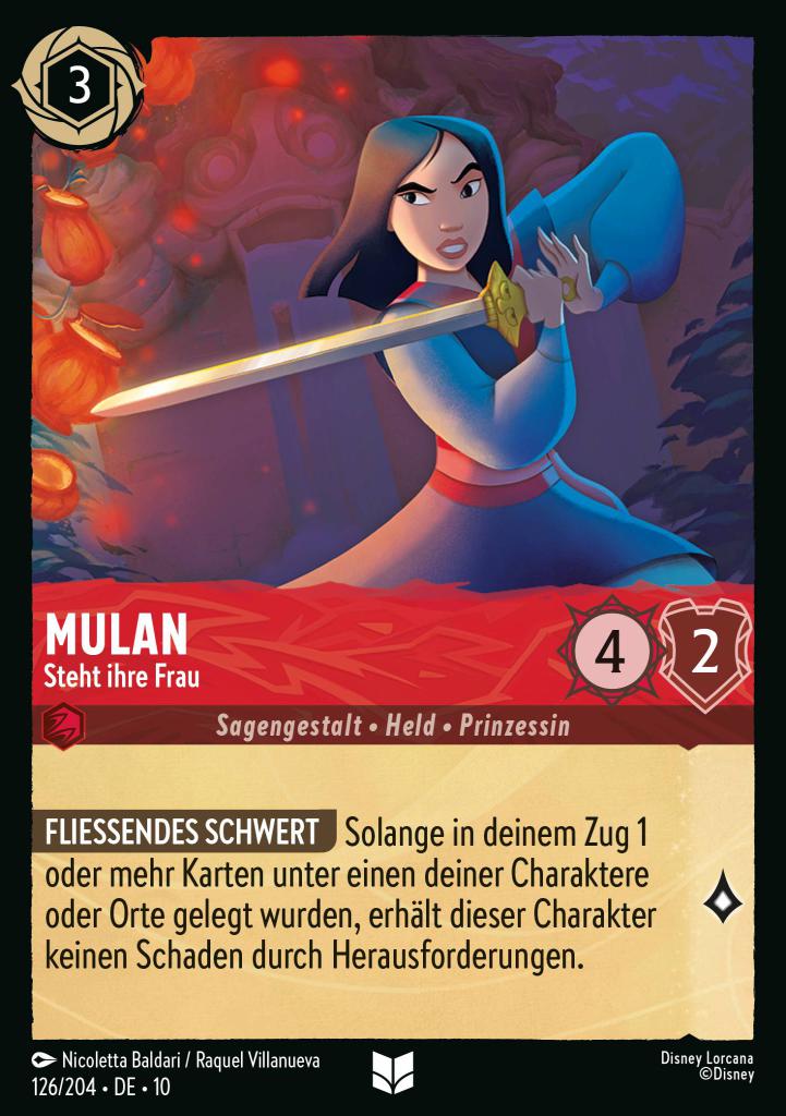 Mulan - Steht ihre Frau