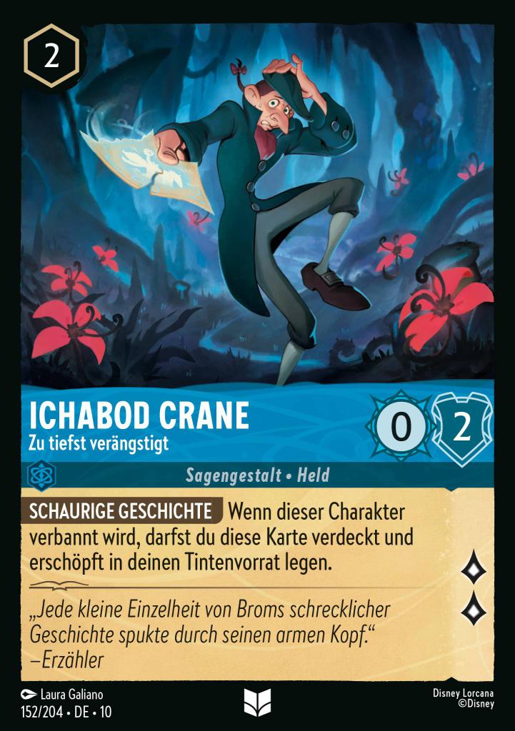 Ichabod Crane - Zu tiefst verängstigt