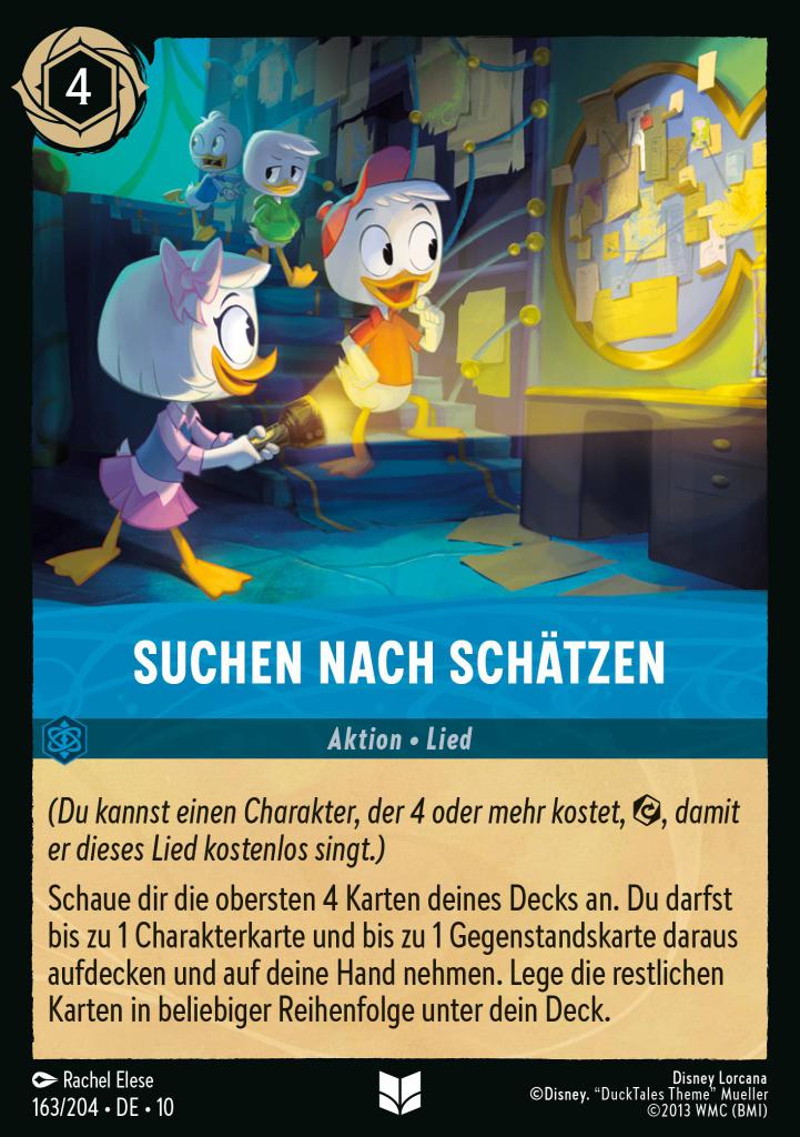 Suchen nach Schätzen