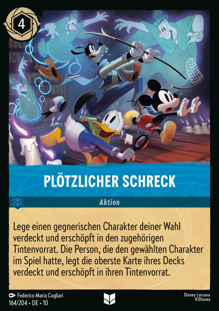 Plötzlicher Schreck