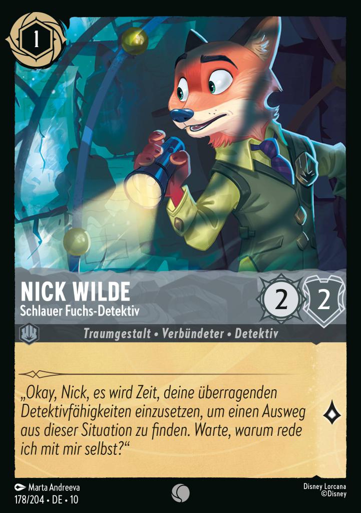 Nick Wilde - Schlauer Fuchs-Detektiv