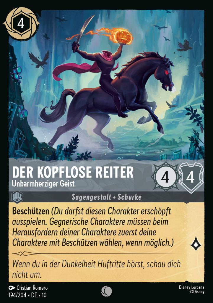 Der kopflose Reiter - Unbarmherziger Geist