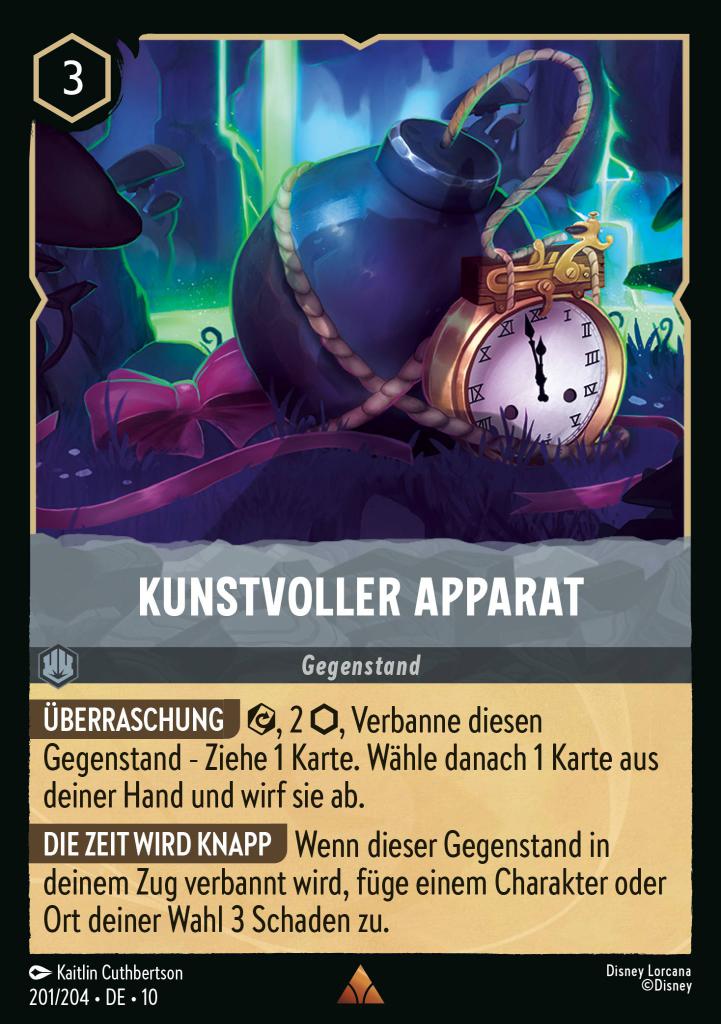 Kunstvoller Apparat