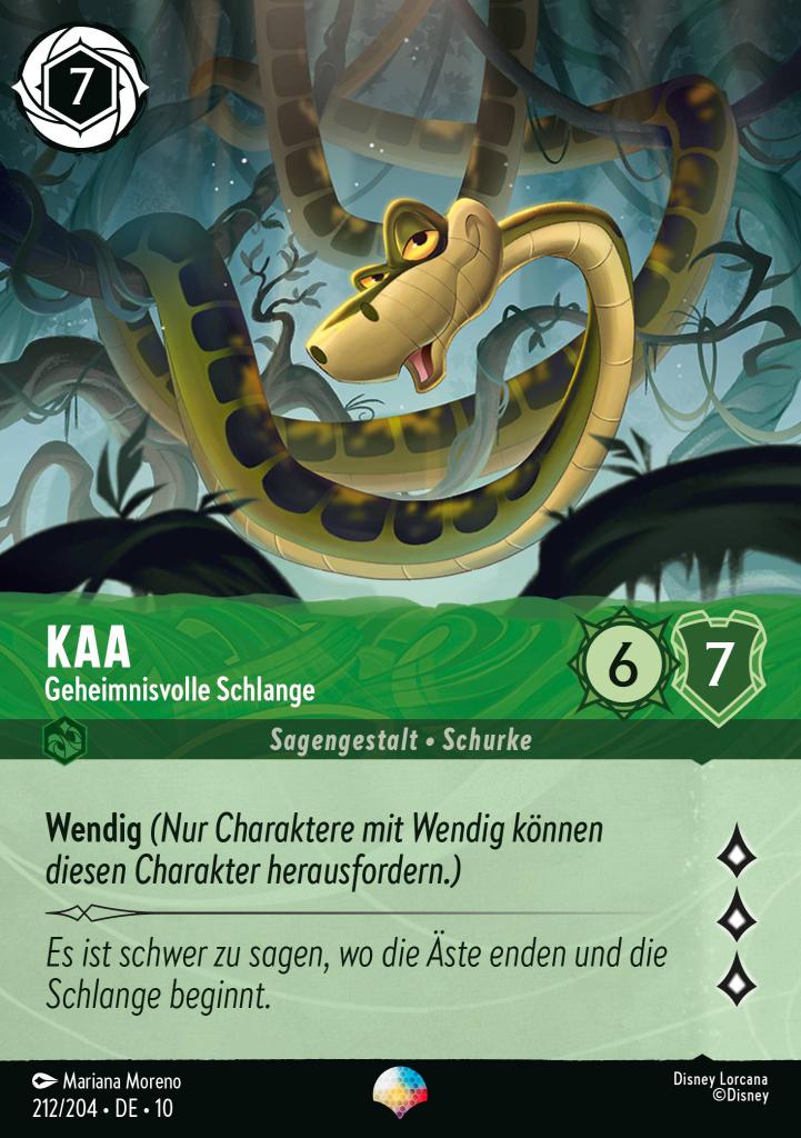 Kaa - Geheimnisvolle Schlange