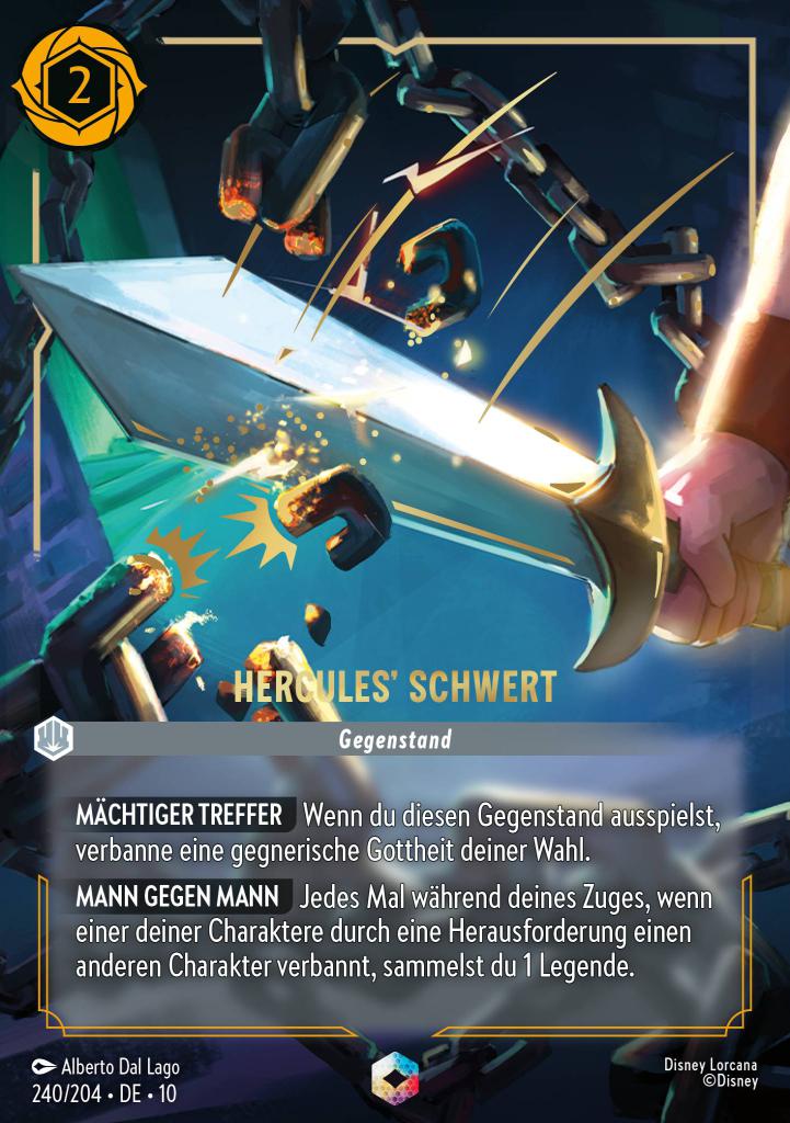 Hercules’ Schwert