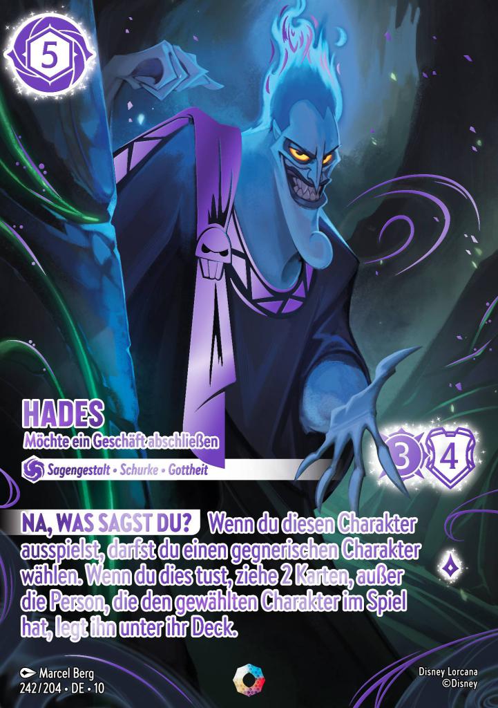 Hades - Möchte ein Geschäft abschließen