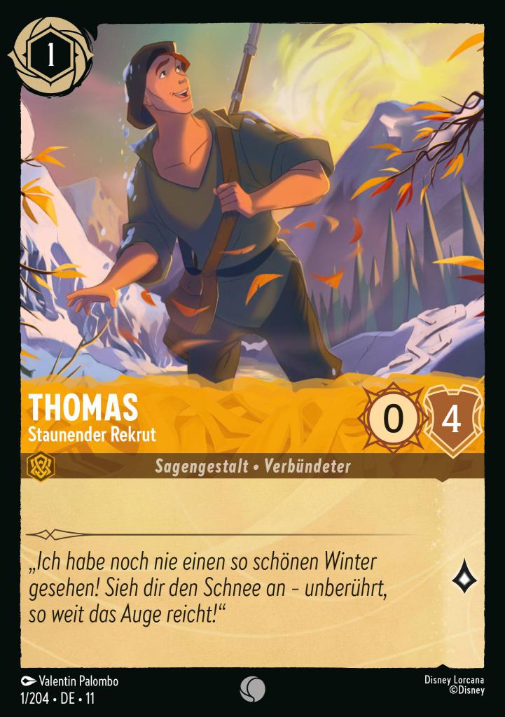 Thomas - Staunender Rekrut