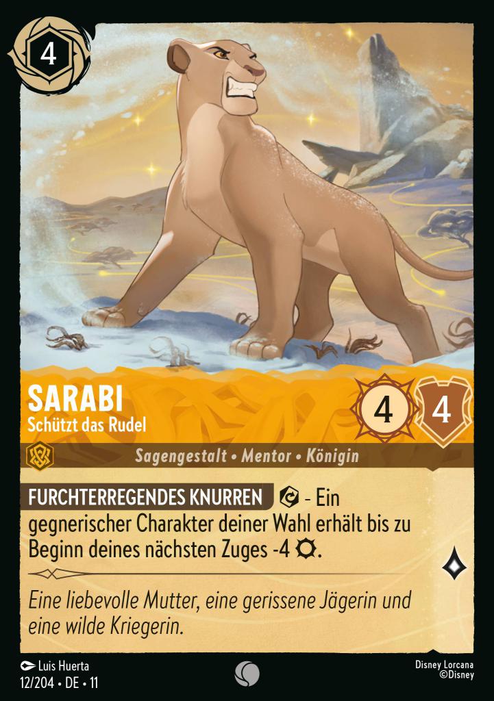 Sarabi - Schützt das Rudel