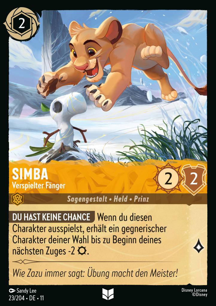 Simba - Verspielter Fänger