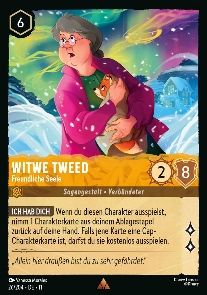 Witwe Tweed - Freundliche Seele