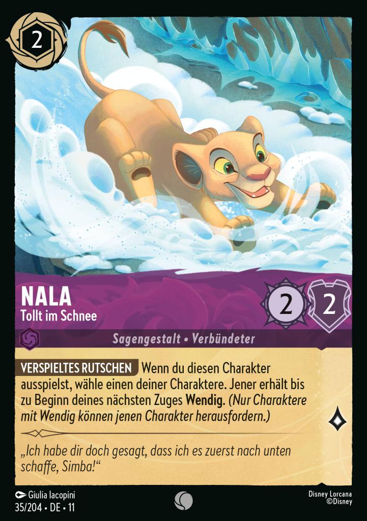 Nala - Tollt im Schnee