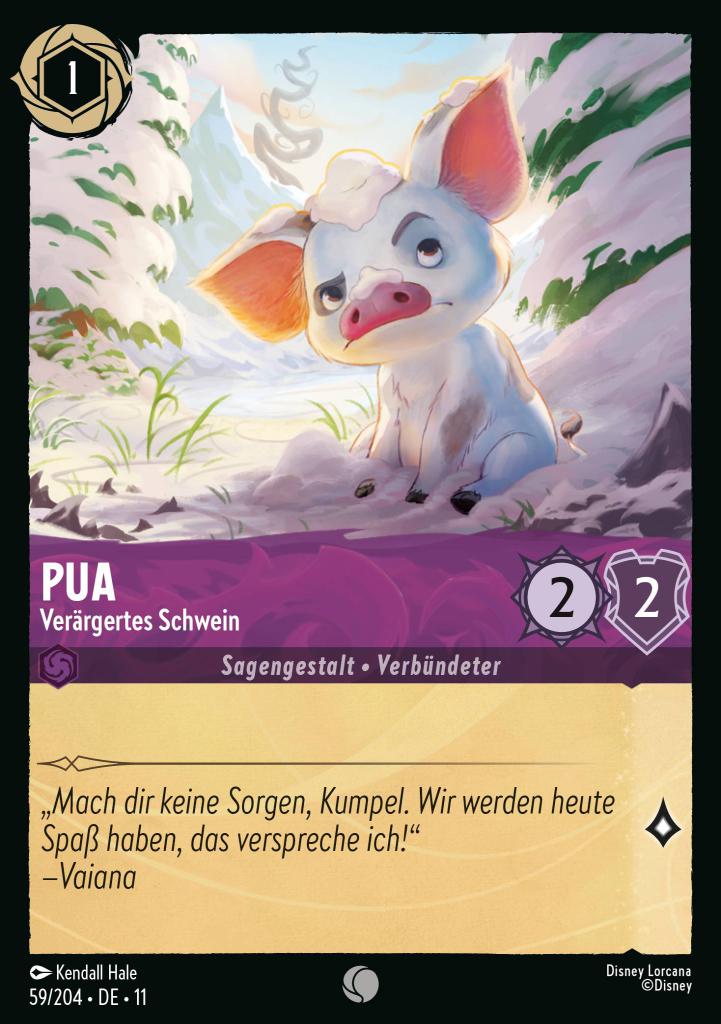 Pua - Verärgertes Schwein