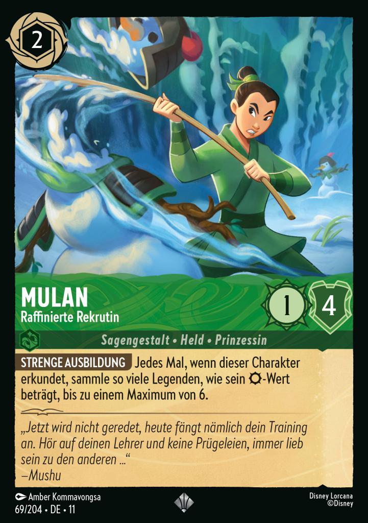 Mulan - Raffinierte Rekrutin