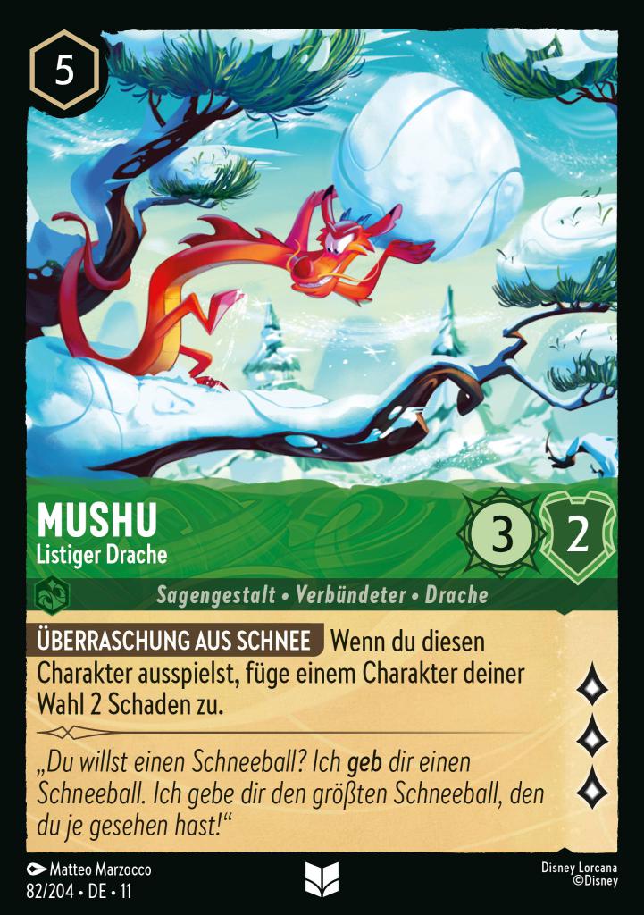 Mushu - Listiger Drache
