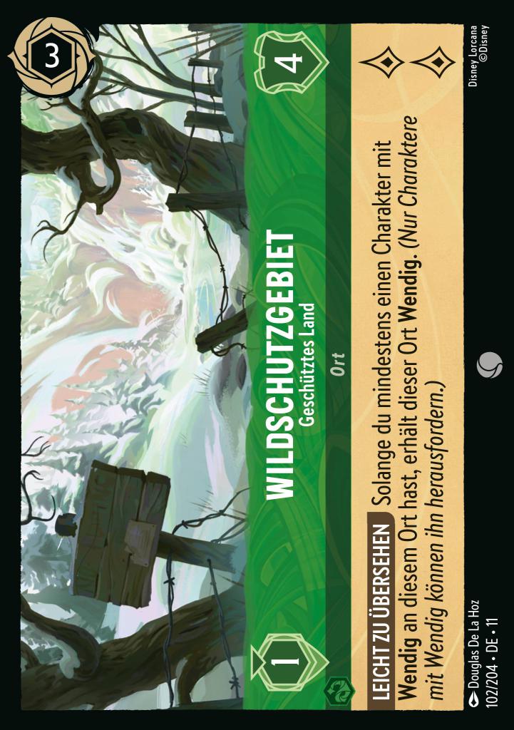 Wildschutzgebiet - Geschütztes Land