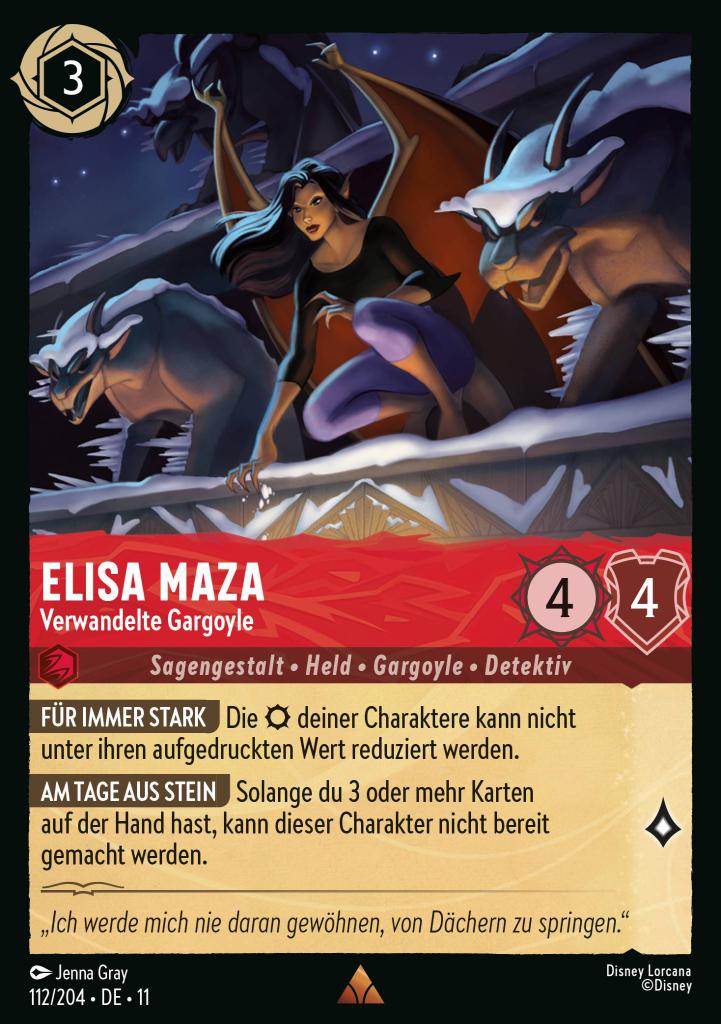 Elisa Maza - Verwandelte Gargoyle