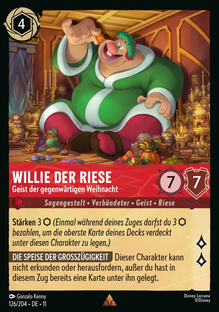 Willie der Riese - Geist der gegenwärtigen Weihnacht