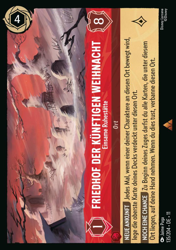 Friedhof der künftigen Weihnacht - Einsame Ruhestätte