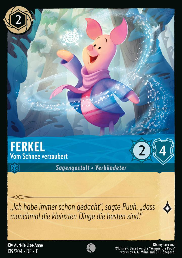 Ferkel - Vom Schnee verzaubert