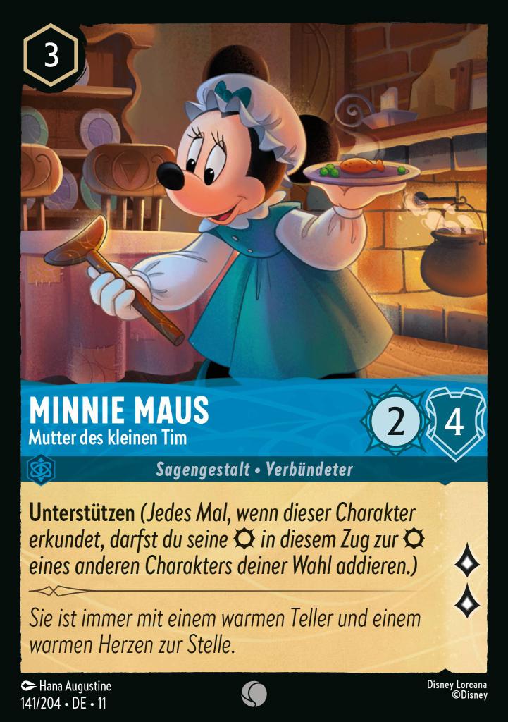 Minnie Maus - Mutter des kleinen Tim