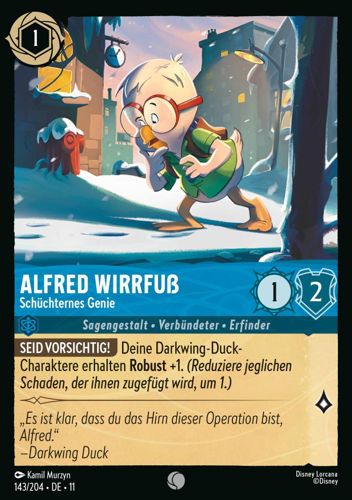 Alfred Wirrfuß - Schüchternes Genie