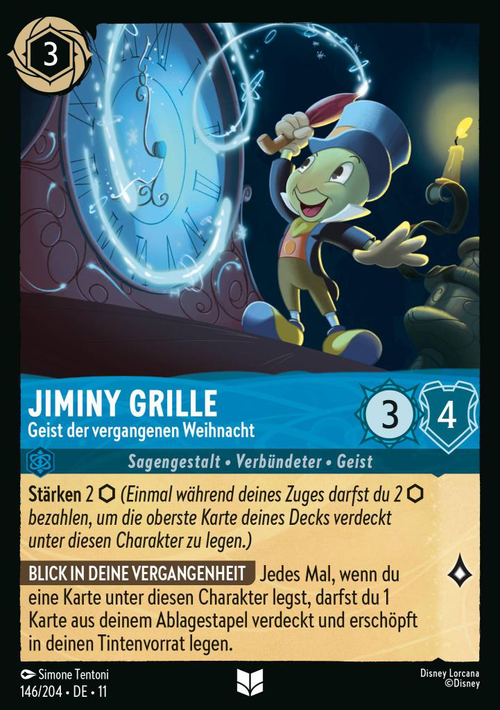 Jiminy Grille - Geist der vergangenen Weihnacht