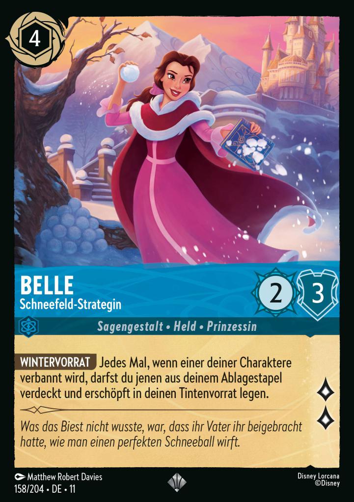 Belle - Schneefeld-Strategin