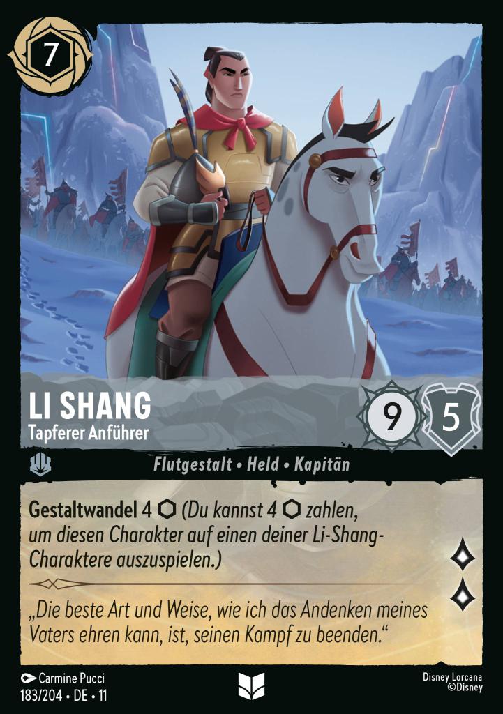 Li Shang - Tapferer Anführer